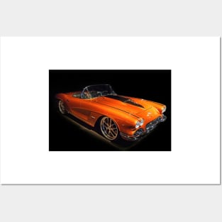 Custom '59 Vette Posters and Art